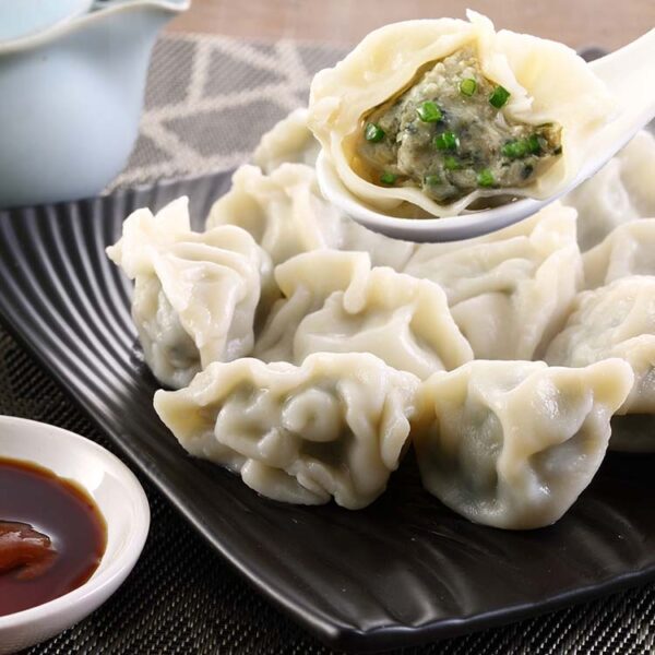 Leek and Pork Dumplings